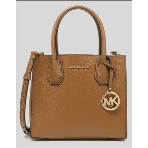 michael kors mercer pebbled leather|Michael Kors pebble leather crossbody.